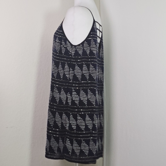 NWT Parker Lola Mini Beaded Dress SZ L ORG $237 - Picture 4 of 15